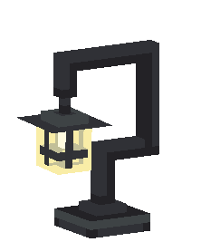 A sentient lamp talking.